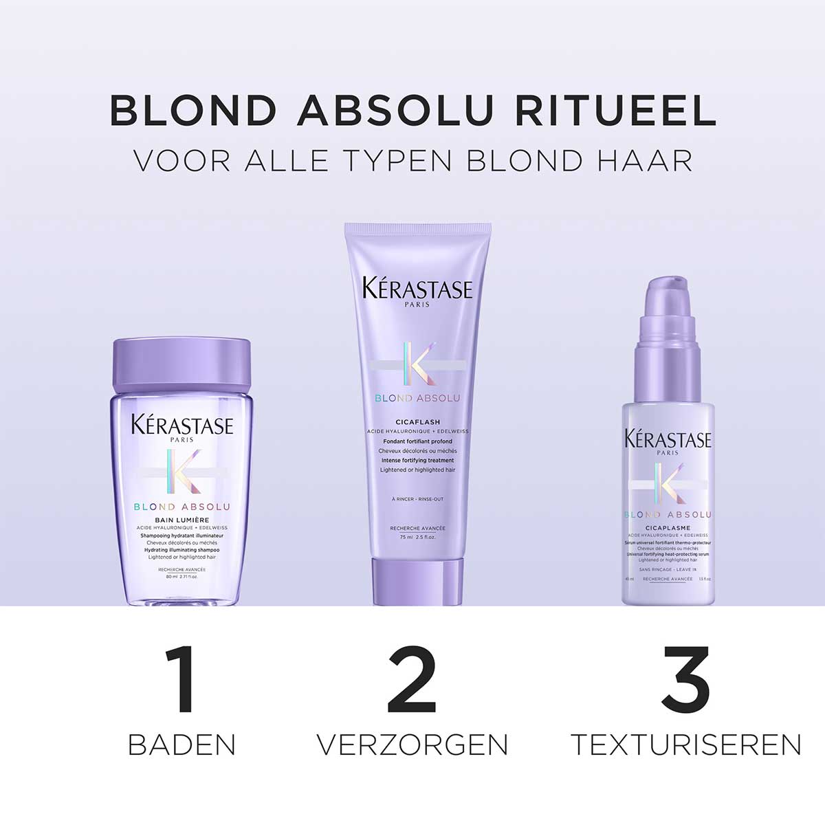 Kérastase Blond Absolu Discovery Set Mini Trio for Blond Hair