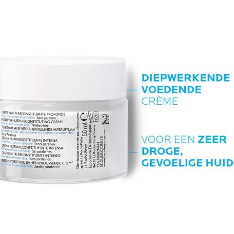 La Roche-Posay - Nutritic Intense Rich Cream - 50 ml