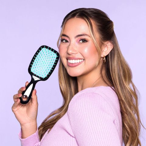 UNbrush - Detangling Hair Brush - Lagoon Teal