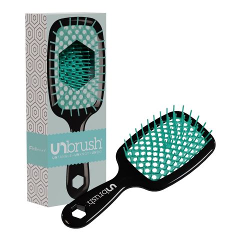 UNbrush - Detangling Hair Brush - Lagoon Teal