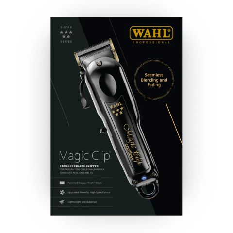 Wahl - Cordless Magic Clip 5-Star - Black