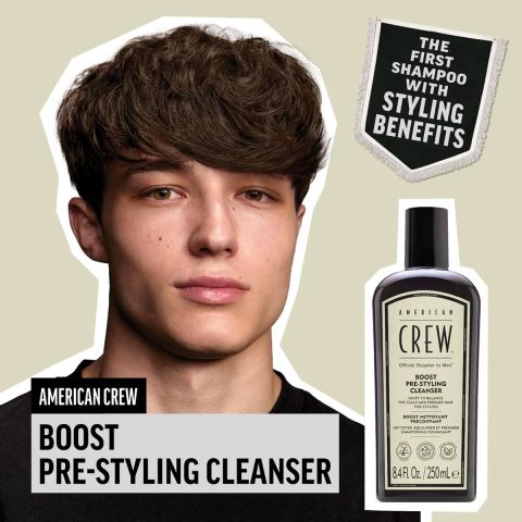 American Crew - Boost Shampoo - 250 ml