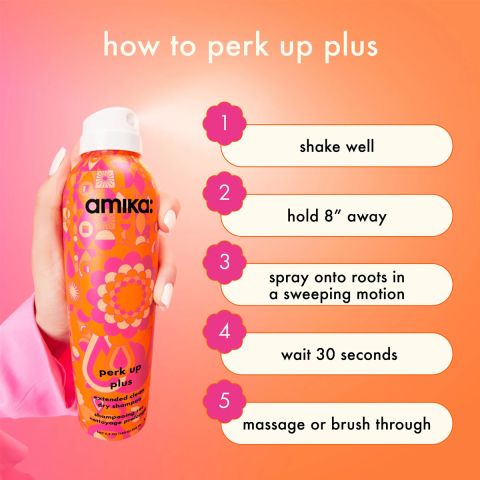 Amika - Perk Up Plus Clean Dry Shampoo - 50 ml