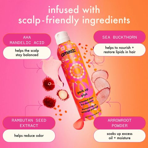 Amika - Perk Up Plus Clean Dry Shampoo - 50 ml