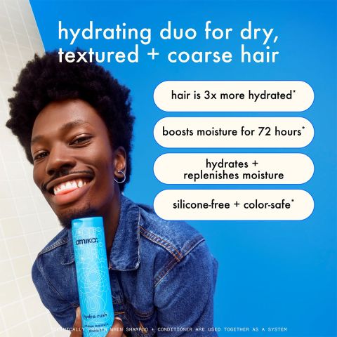 Amika - Hydro Rush Hydrating Conditioner - 275 ml