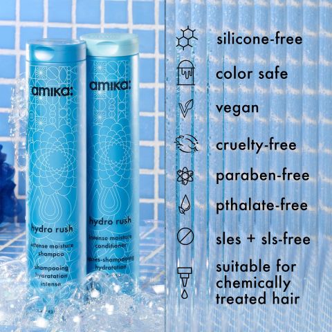 Amika - Hydro Rush Hydrating Conditioner - 275 ml