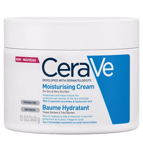 CeraVe Moisturizing Cream - for Dry to Very Dry Skin - 340g