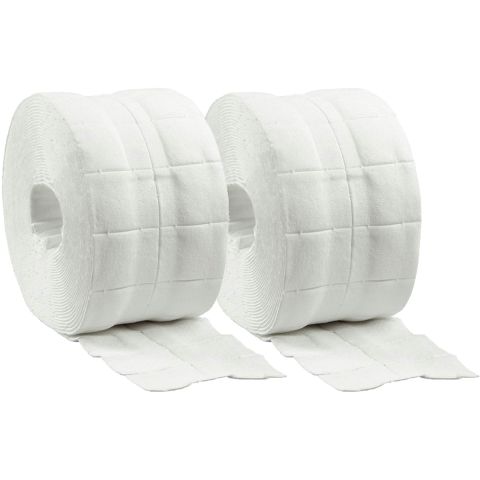 CND - Cellulose pads - 2 rolls x 500 pieces