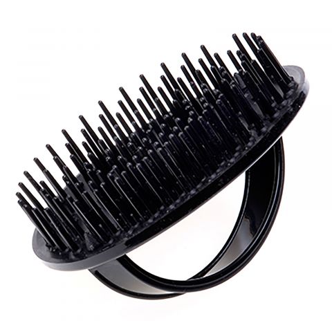 Denman - D6 Be-Bop Shampoo/Massage Brush - Black