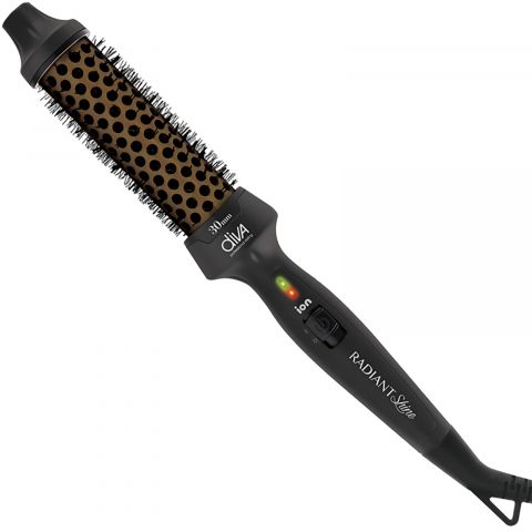 Diva Pro - Ceramic Radiant Shine Brush - Heat brush - 30 mm