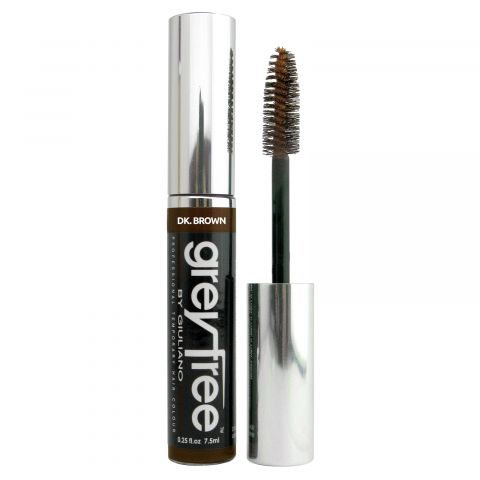 Giuliano - Grey Free Hair mascara - Dark Brown - 7.5 ml