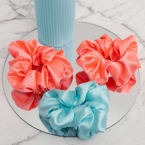 Imbue - Large Satin Scrunchies - 3pcs.