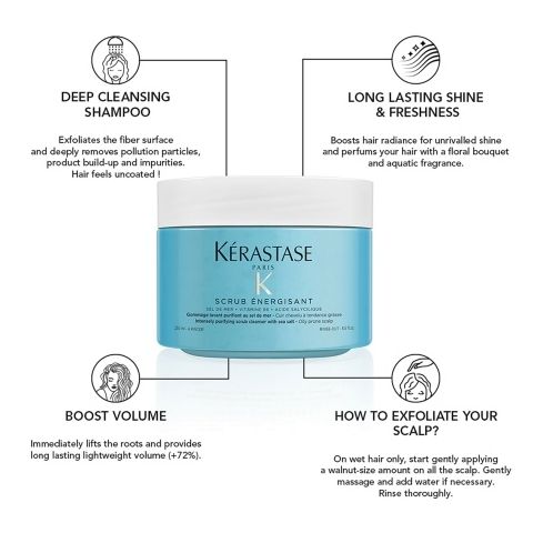 Kérastase - Fusio Scrub Energizer - Scrub for the Scalp and Dandruff