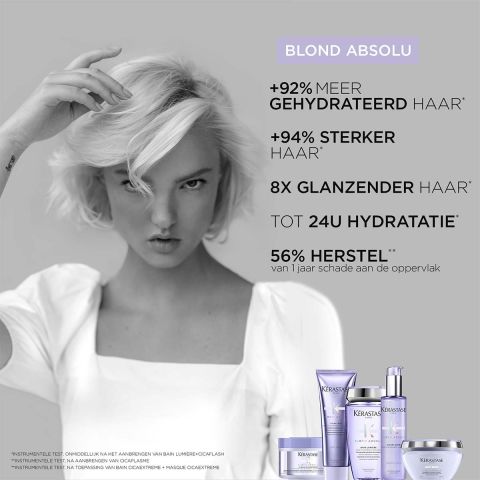 Kérastase - Blond Absolu Bain Lumière - Conditioning Shampoo for Discolored Hair