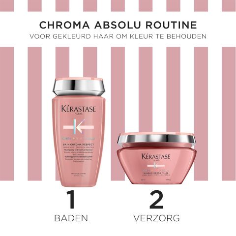 Kérastase - Chroma Absolu Gift Set Duo Limited Edition Shampoo 250 ml & Mask 200 ml for Colored Hair