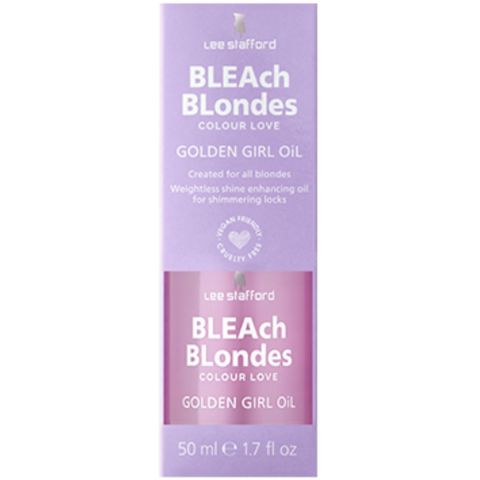 Lee Stafford - Bleach Blondes - Golden Girl Oil - Moisturizing Hair Oil - 50 ml