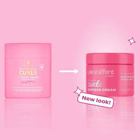 Lee Stafford - For The Love Of Curls - Vegan Custard Cream for Curls - 125 ml