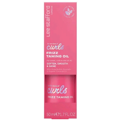 Lee Stafford - For The Love Of Curls - Frizz Taming Oil - Vegan Hair Oil Against Lint - 50 ml