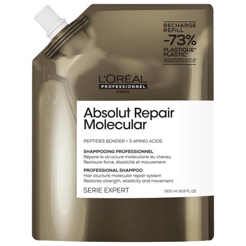 L'Oréal Professionnel - Absolut Repair Molecular Shampoo Refill - 500 ml