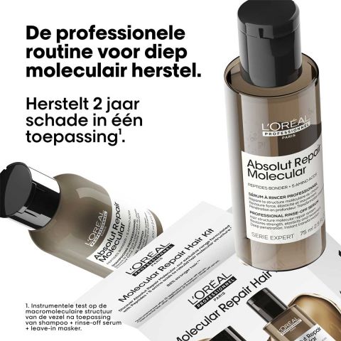 L'Oréal Professionnel - Absolut Repair Molecular Hair Repair Discovery Duo Set - 100 ml & 75 ml