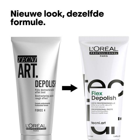 L'Oréal Professionnel - Tecni.ART Flex Depolish Wax - For tousled looks with a matte finish - 100 ml