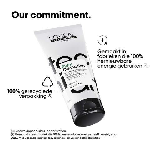 L'Oréal Professionnel - Tecni.ART Flex Depolish Wax - For tousled looks with a matte finish - 100 ml