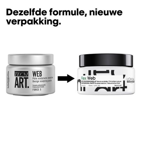 L'Oréal Professionnel - Tecni.ART Flex Web Stylingpaste Texturizing and Flexible Formula - 150 ml