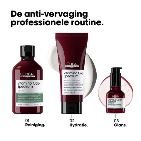 L'Oréal Professionnel - Vitamino Color Spectrum Green Shampoo Neutralizes Red Undertones - 300 ml