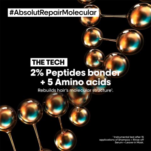 L'Oréal Professionnel - Absolut Repair Molecular Shampoo - For Damaged Hair