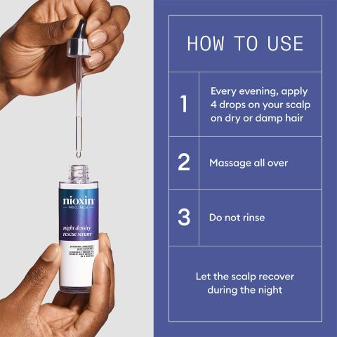 Nioxin - Night Density Rescue Serum 70 ml