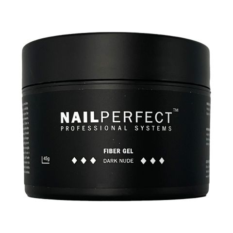 Nail Perfect - Fiber Gel - Dark Nude - 45gr