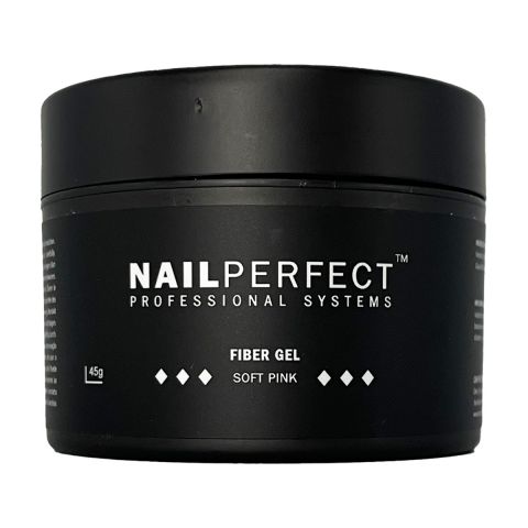 Nail Perfect - Fiber Gel - Soft Pink - 45gr