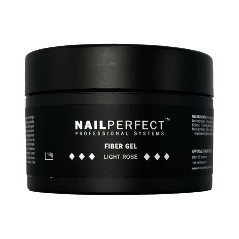 Nail Perfect - Fiber Gel - Light Rose - 14gr
