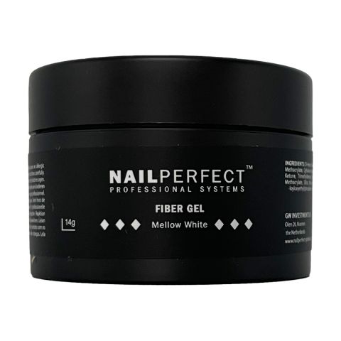 Nail Perfect - Fiber Gel - Mellow White - 14gr