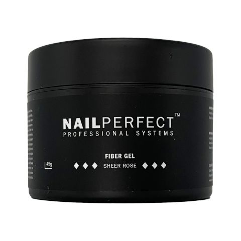 Nail Perfect - Fiber Gel - Sheer Rose - 45gr