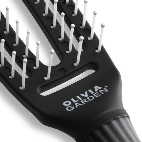 Olivia Garden - FingerBrush Care Iconic Black S
