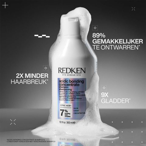 Redken - Acidic Bonding Concentrate Shampoo & Conditioner - Kit For Damaged Hair 