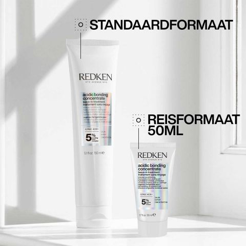 Redken - Acidic Bonding Concentrate Leave-In Treatment Mini - Bonding Care for Damaged Hair - 50 ml