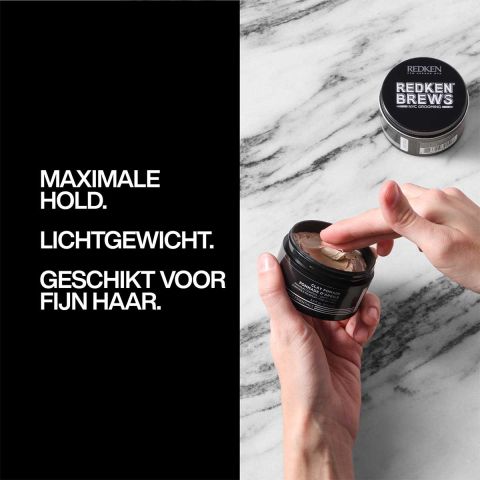 Redken - Brews Clay Pomade Matte Clay Paste for Men - 100 ml