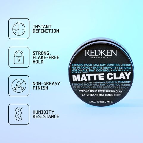 Redken - Texturize Matte Clay Powerful Hair Clay - 75 ml