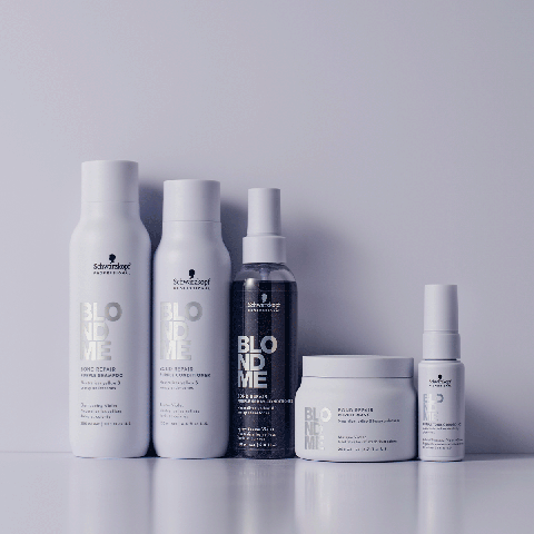 Schwarzkopf - Blond Me - Purple Toning Shampoo, Mask and Spray Conditioner set