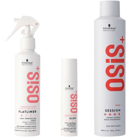 Schwarzkopf - Osis+ Protect & Shine - Kit for heat protection and shine