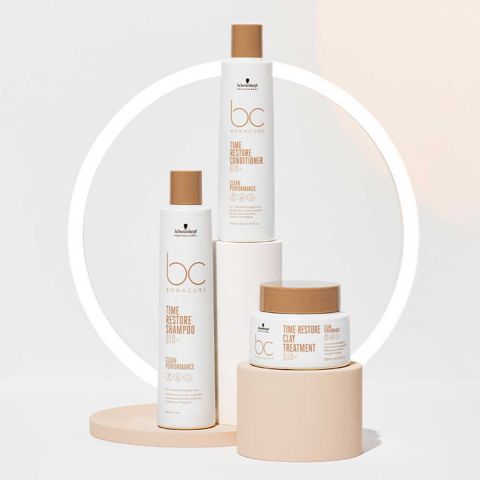 Schwarzkopf - BC Bonacure - Time Restore - Shampoo & Conditioner Kit