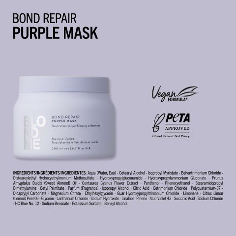 Schwarzkopf - Blond Me - Repair Purple Mask