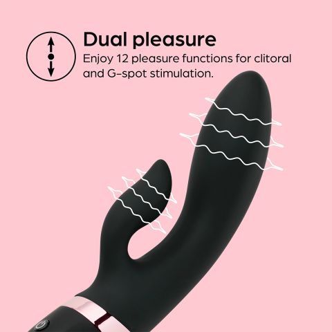 So Divine - Magic Rabbit Vibrator - Black