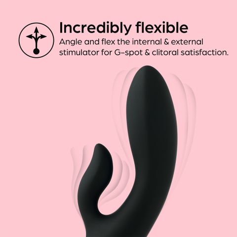 So Divine - Magic Rabbit Vibrator - Black