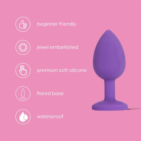 So Divine - Sweet Sensation Small Buttplug - Purple