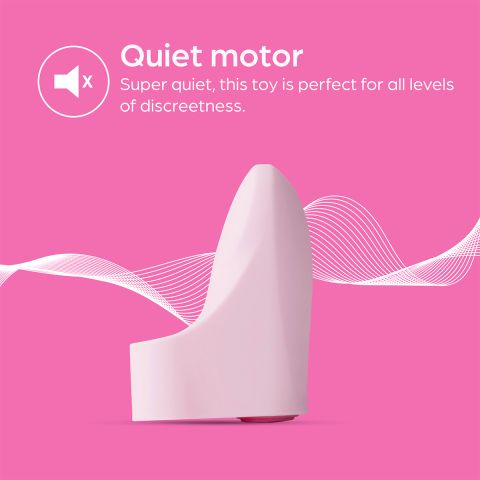 So Divine - Self Pleasure Finger Vibrator - Pink