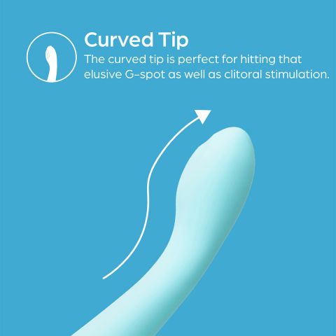 So Divine - Self Pleasure Rechargeable G-Spot Vibrator - Blue