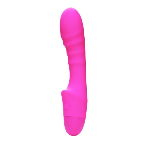 So Divine - Pash Ribbed Vibrator - Pink